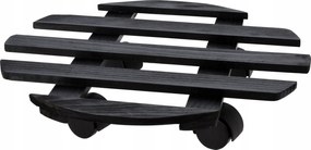 Gurulós Állvány fa virágtartó alá Ø 28 cm