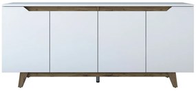 Good White and Walnut szekrény