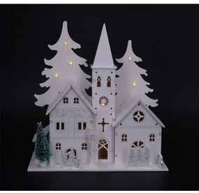 Brilagi - LED karácsonyi dísz LED/2xAA kis templom
