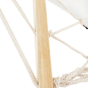 Függőágy állvány nélkül, fehér, ATIKA NEW TYP 2