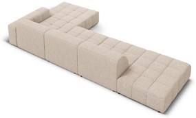 Bézs sarokkanapé (jobb oldali) Chicago – Cosmopolitan Design