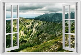 Poszterek 90x60 Tátra Lengyel hegyek Kilátás