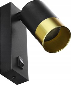 Fali Lámpa Spot Lámpatest GU10 Kapcsoló Éjjeli Lámpa