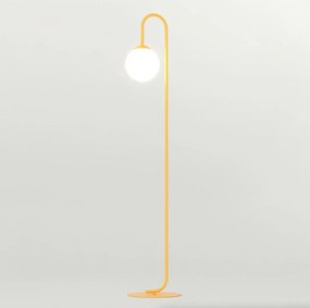 Emibig modern állólámpa flor fehér narancs emi1499/lp1
