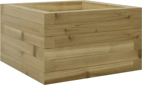vidaXL impregnált fenyőfa kerti virágláda 40x40x23 cm