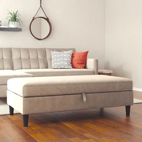 Szürke bársony lábtartó Hartford – Støraa