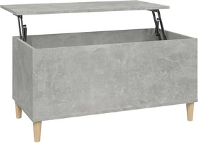 vidaXL betonszürke szerelt fa dohányzóasztal 90x44,5x45 cm