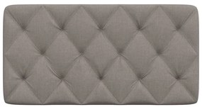 tópszínű szövet fejtámla párna 100 cm