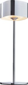 MIRAGE LED asztali lámpa 26 cm, fényes króm