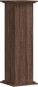 vidaXL barna tölgy színű szerelt fa növényállvány 33 x 33 x 100 cm