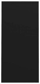 fekete szerelt fa laptopasztal 102,5 x 35 x 75 cm