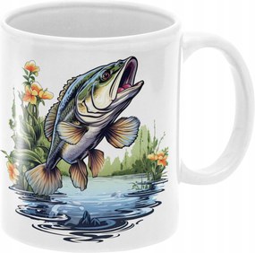 Gyönyörű Bögre Horgászoknak Születésnapi Ajándék Halaknak 330 ml Csomagolás