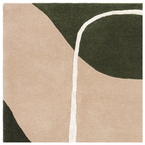 Zöld kézi szövésű gyapjú szőnyeg 200x300 cm Matrix – Asiatic Carpets