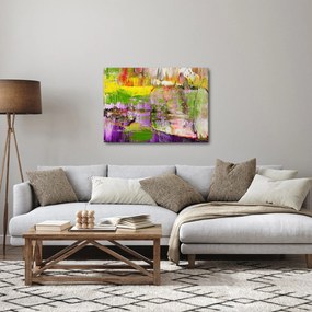 Absztrakció kép - festmény (70x50 cm)