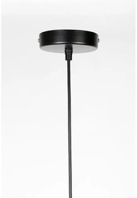 Lena fekete függőlámpa, ø 37 cm - White Label