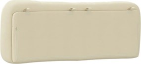 krémszínű szövet fejtámla párna Hvar 140 cm