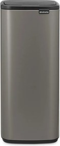 Szürke acél érintésre nyíló szemetes 30 l Bo Touch – Brabantia