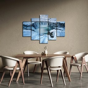 Kép - Istenek vízesése, Izland (150x105 cm)
