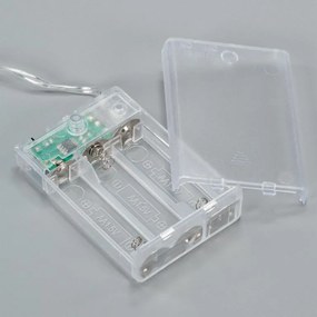 NEXOS Dekoratív világítás hópehely 20 LED meleg fehér 3 db