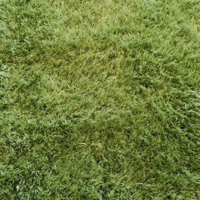 Viktorina Zöld Shaggy Futószőnyeg 80 x 300 cm