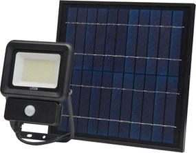 Napelemes Led fényvető Lámpa 30W 6500K Hideg 2100lm IP65 Mozgásérzékelő