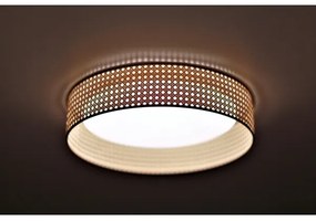 Duolla - LED Mennyezeti lámpa ROLLER LED/24W/230V átm. 45 cm rattan