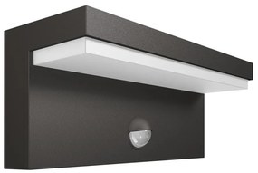 Philips 16484/93/P0 - LED Kültéri lámpa érzékelővel BUSTAN 2xLED/4,5W IP44 16484/93/P0