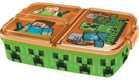 Stor Minecraft uzsonnás doboz,19,5 x 16,5 x 6,7 cm