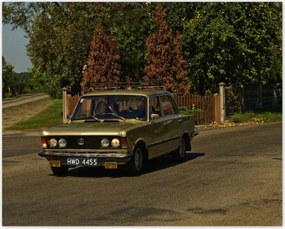 Poszterek 50x40 Nagy Fiat 125P Lengyel