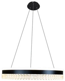 LED dimmelhető függeszték kábellel LED/80W/230V 3000-6500K fekete + DO