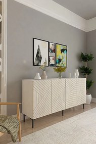 Ferro 150 - White, Travertine
