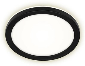 Briloner 3008-015 - LED Mennyezeti lámpa LED/8W/230V átmérő 21 cm fekete IP44