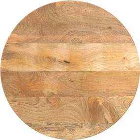 vidaXL tömör mangófa kerek asztallap Ø40 x 3,8 cm