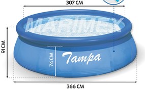 Marimex Tampa medence 3,66 x 0,91, szűrő nélkül
