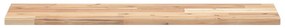 4 db kezeletlen tömör akácfa függőpolc 80 x 20 x 2 cm