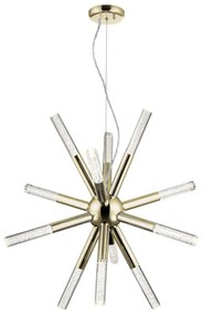 Klausen 149000 - LED Csillár zsinóron EIRENE 12xLED/5W/230V arany