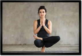 Poszterek keretben 60x40 Jóga gyakorlatok
