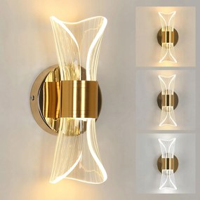 Led Fali Lámpa Modern Akril Állítható Fényerő