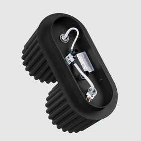 Sollux  SL.1785 - AURA spotlámpa 2xGU10/10W/230V fekete