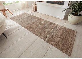 Barna-bézs futószőnyeg 80x200 cm Terrain – Hanse Home