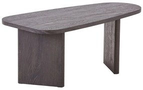 Sötétbarna dohányzóasztal 50x100 cm Melo – House Nordic