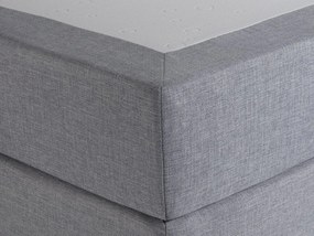 Franciaágy Boxspring 180 cm PREMIER (matracokkal) (világosszürke). 1007441