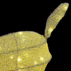 Rénszarvas család 3 pcs Meleg fehér 68 x 26 x 127 cm szövet