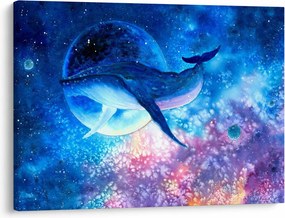 Kép - Űrbálna (70x50 cm)
