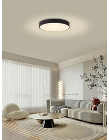 Immax NEO 07202L-LED Dimmelhető mennyezeti lámpa RONDATE 53W/230V fekete Tuya + távirányító