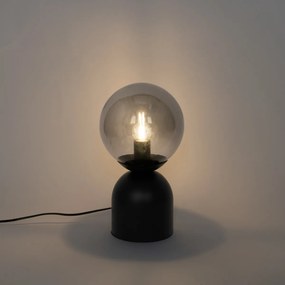 Hotel Chic asztali lámpa fekete füstüveggel - Pallon Trend