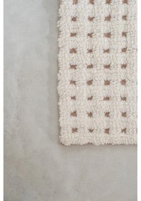 Elefántcsont színű mosható-kézi szövésű gyapjú szőnyeg 140x200 cm Unexpected Wool – Lorena Canals