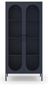 Sötétkék szekrény 80x170 cm Diora – Marckeric