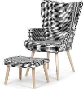 Többszínű relaxfotel, szövet kárpitozással, AK-305B PEP2