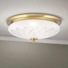 Orion DL 7-791/37 - Mennyezeti lámpa PORTO 2xE27/40W/230V átm. 37 cm arany